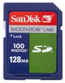 128MB Secure Digital Card Shoot & Store