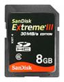 Extreme III 30MB/s Edition SDHC 8Gb