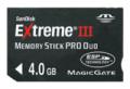 Memory Stick PRO Duo Extreme III 4Gb