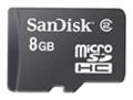 microSDHC Card 8GB Class 2